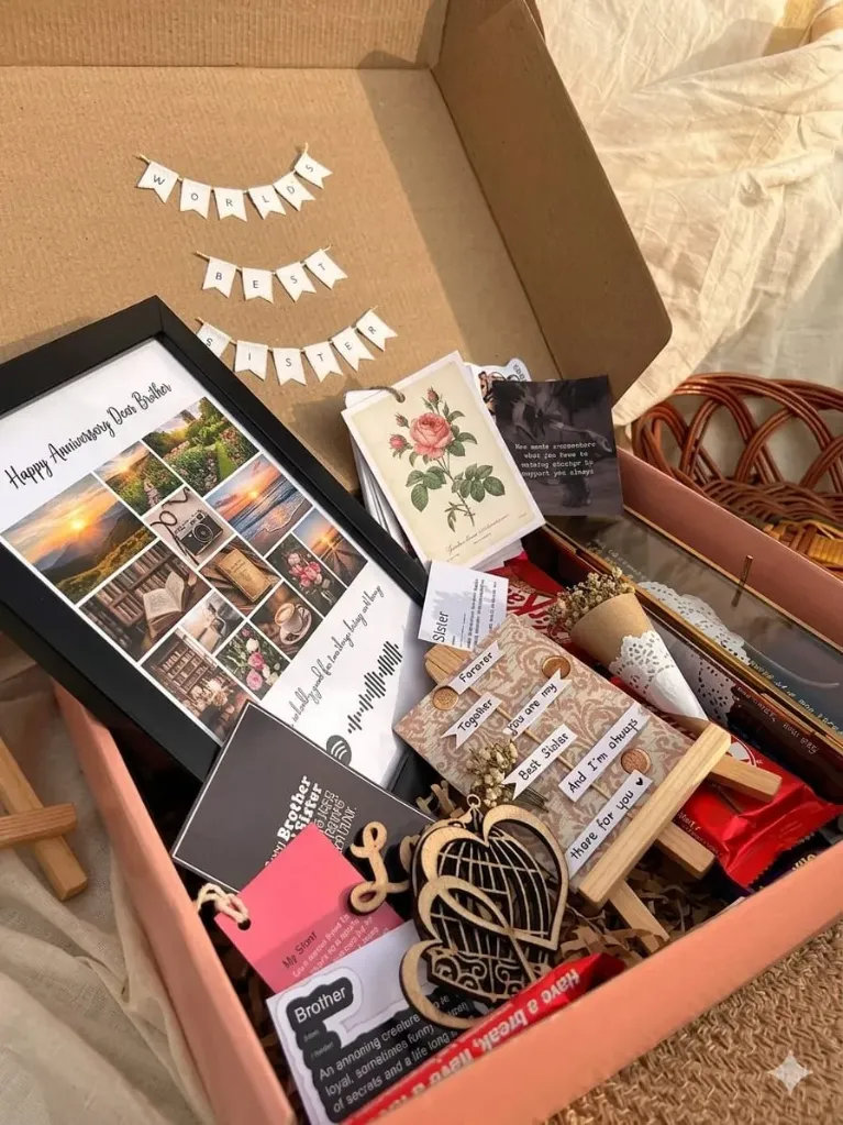 customized gift hampers ( 8 items )