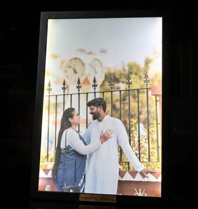 customizable led photo frame